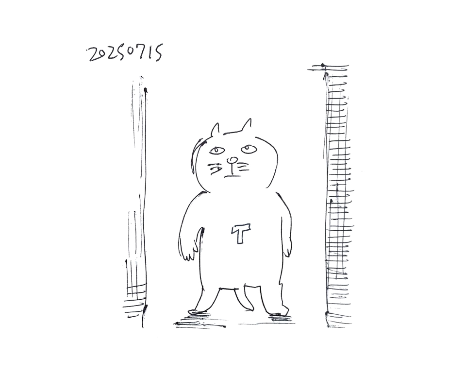 コネコジローの現場日記2025年7月15日①