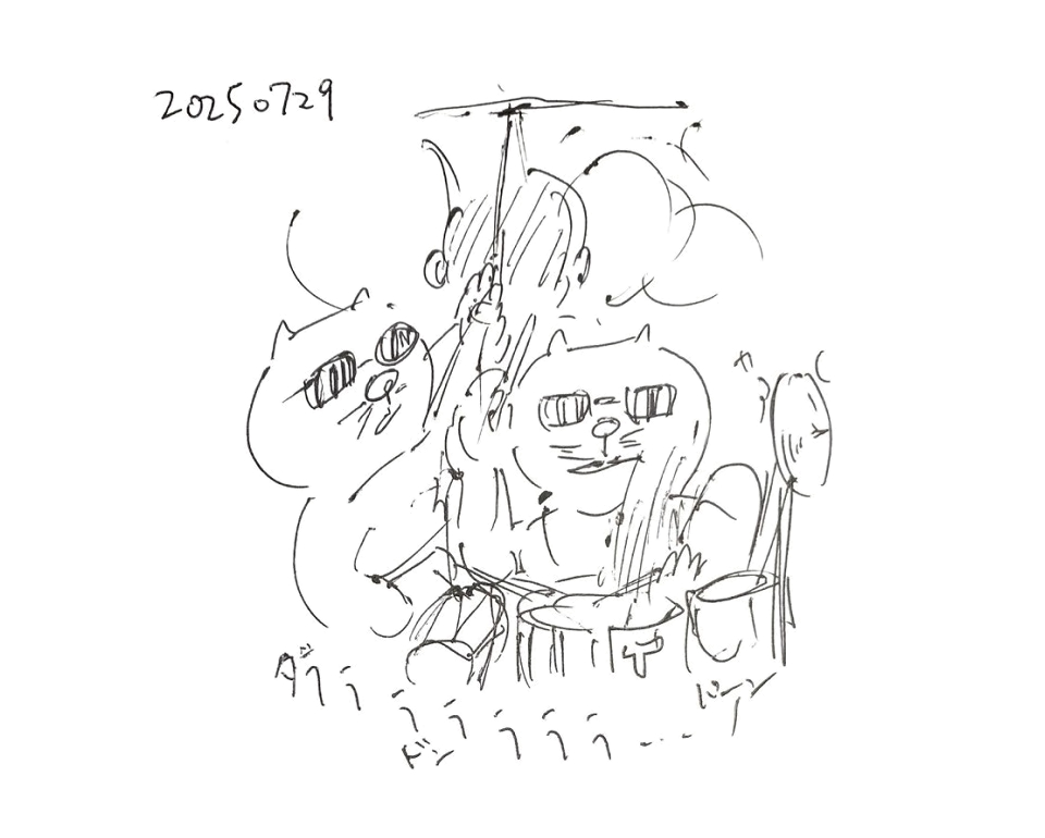 コネコジローの現場日記2025年7月29日①